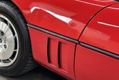 Corvette cu 11.814 kilometri la bord