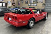 Corvette cu 11.814 kilometri la bord