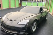 Corvette Z06 gasit in depozit