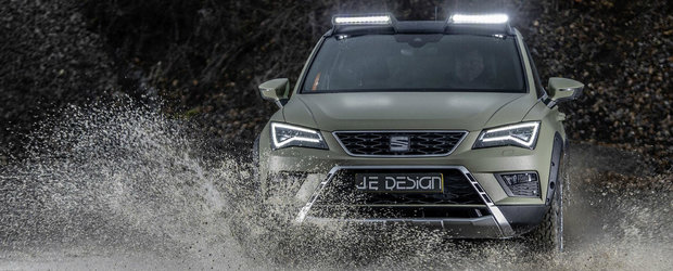 Costa 14.000 de euro sa transformi Seat-ul Ateca intr-un off-roader veritabil. Te ajuta cei de la JE Design