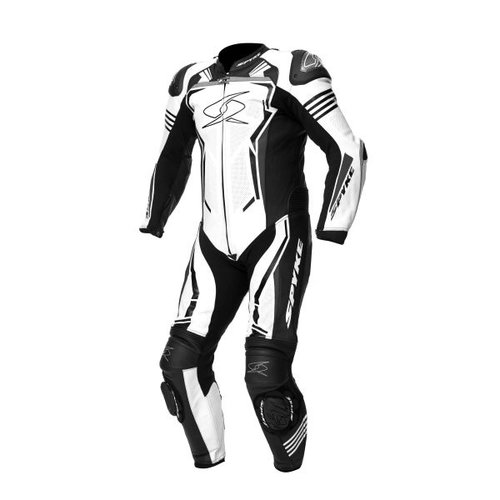 Costum Moto Spyke Assen Race 2.0 Negru / Alb Marimea 48 110162/10201/48