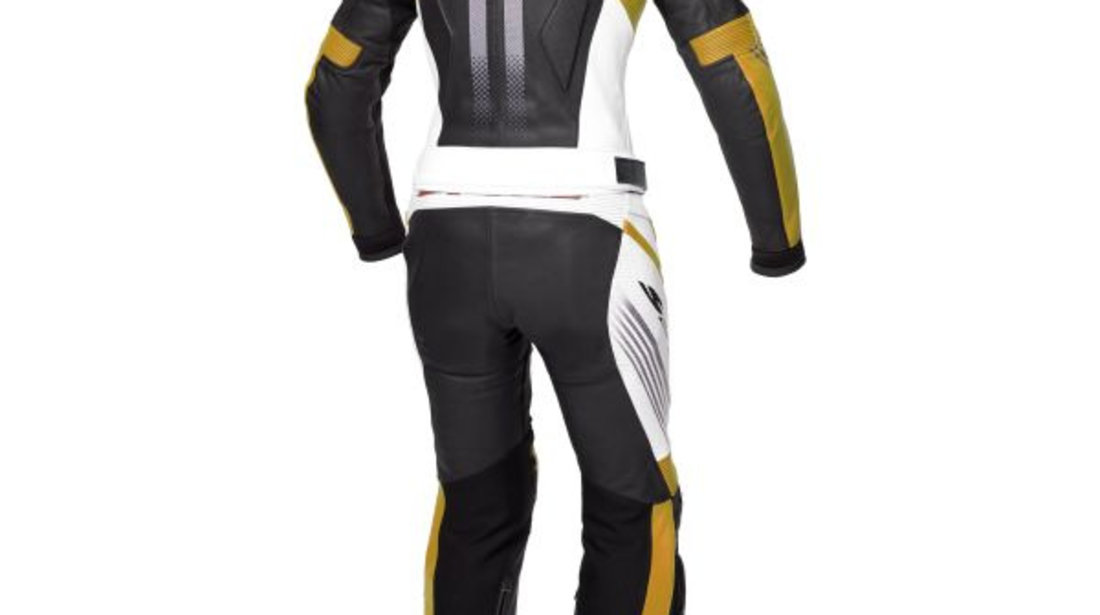 Costum Moto Spyke Estoril Sport Lady Negru / Auriu / Alb Marimea 44 110253/10111/44