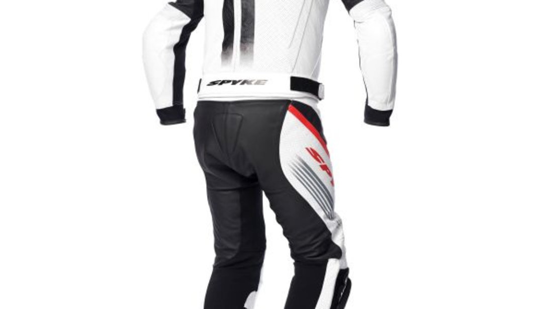 Costum Moto Spyke Estoril Sport Negru / Rosu / Alb Marimea 52 110252/10232/52