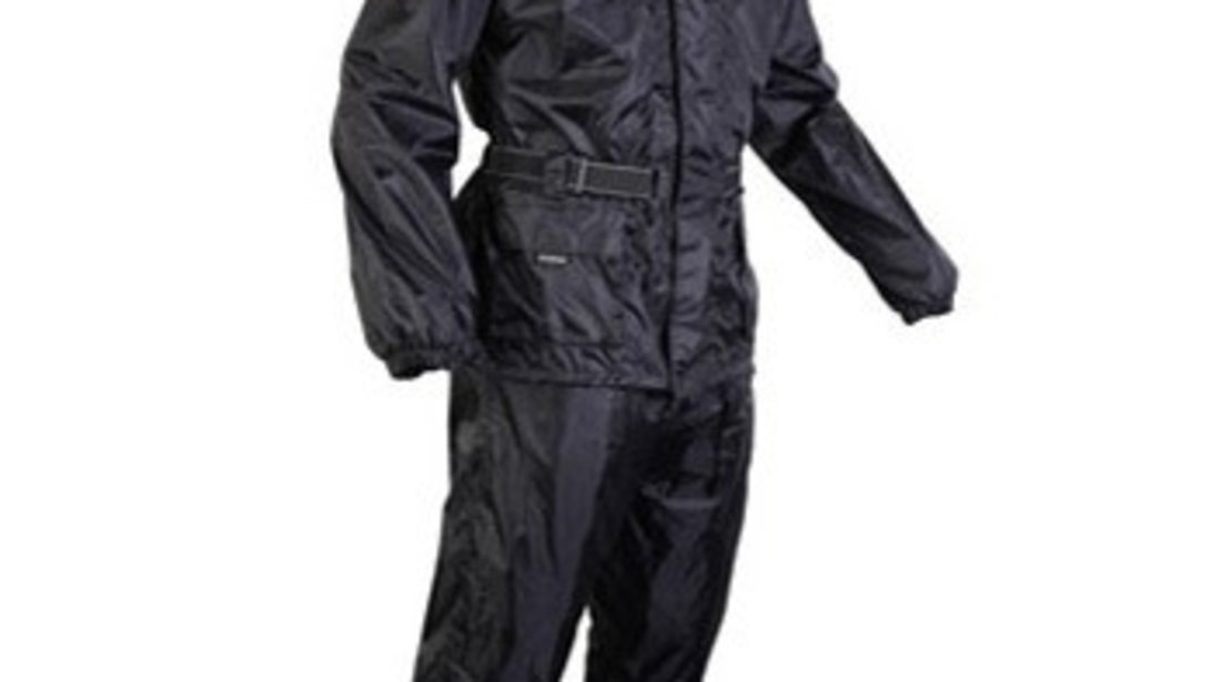 Costum Ploaie Moto Adrenaline Orcan 2.0 Negru Marimea L A0704/18/10/L