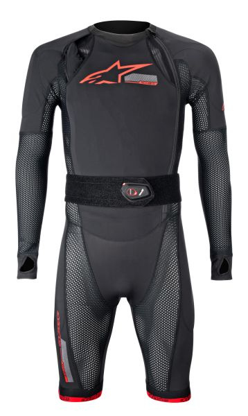 Costum Protectie Unisex Moto Alpinestar Tech-Aer Street Negru Marimea M 65082221303M