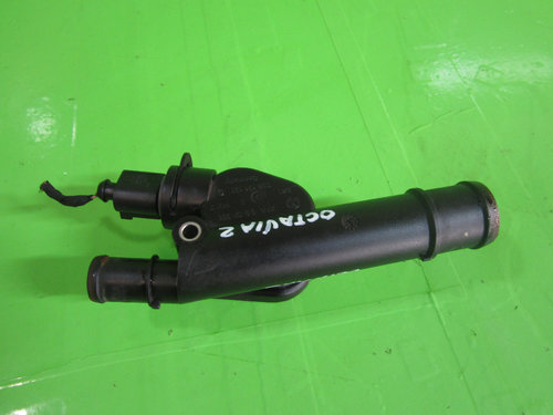 COT / FLANSA APA / RACIRE CU SENZOR TEMPERATURA SKODA OCTAVIA II 2.0 TDI FAB. 2004 - 2013 ⭐⭐⭐...