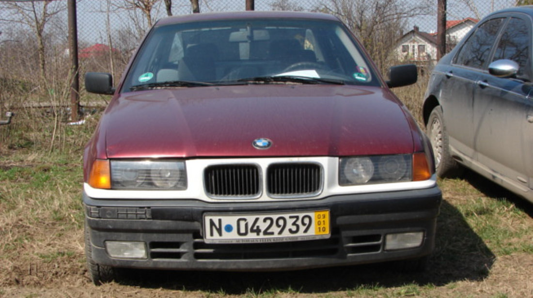 Cot plastic BMW 3 Series E36 [1990 - 2000] Sedan 318i MT (113 hp)