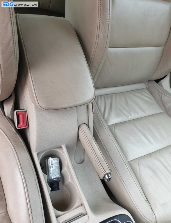 Cotiera Piele Crem Skoda Superb 2 2008 - 2015