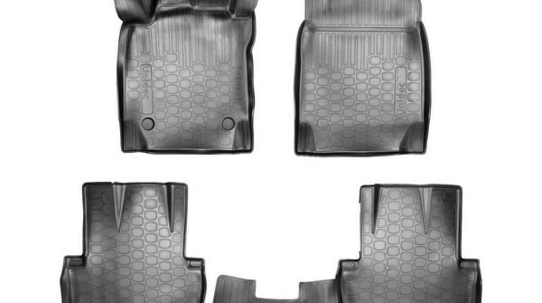 Covoare cauciuc stil tavita Ford EcoSport 2012-> / FORD FIESTA 2017-> ( 3D 60440, A10 ) AutoCars