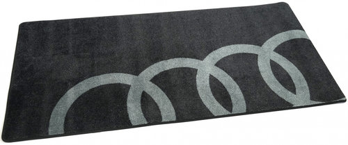 Covor Oe Audi Negru / Gri 67x140cm 85E087703