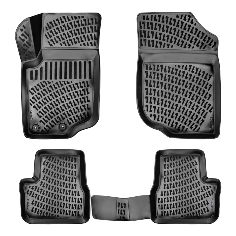 Covorase auto cauciuc Peugeot 207 2006-2014 8682578002611 piesa NOUA