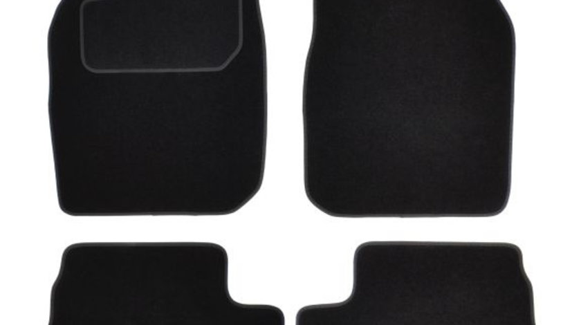 Covorase auto (fata, velur, 2 bucati, culoare negru) FORD STREET KA intre 2003-2005