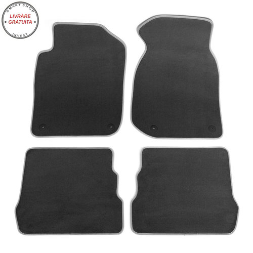 Covorase auto mocheta (gri) Smart ForFour I, caroserie Hatchback, fabricatie 2004 - 2006 #1