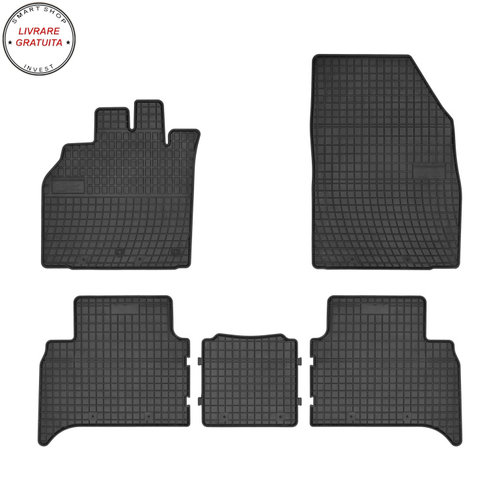 Covorase auto Renault Scenic II fabricatie 06.2003 - 05.2009, caroserie van #1- livrare gratuita
