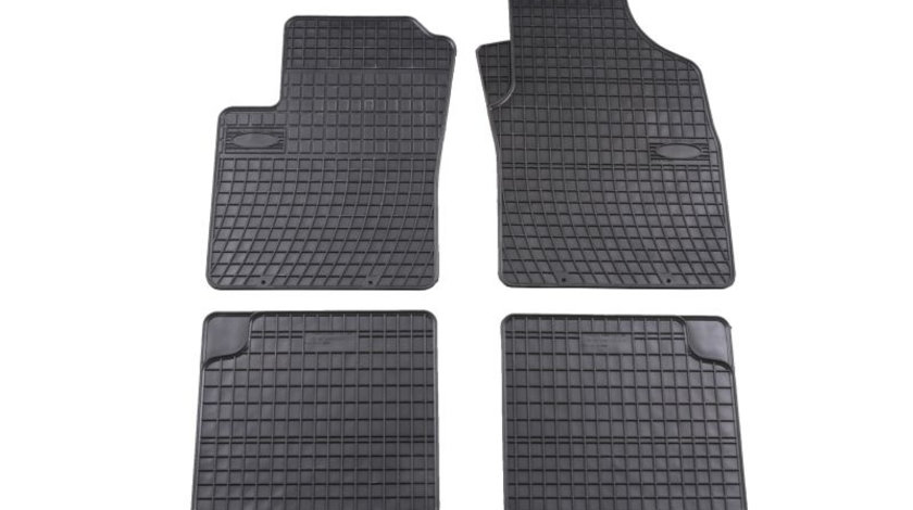 Covorase auto (set, cauciuc, 4 bucati, culoare negru) FIAT 500, PANDA; FORD KA dupa 2003