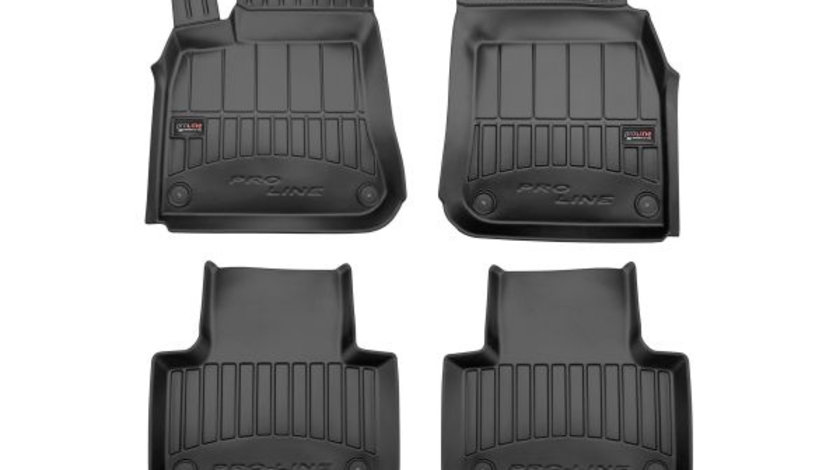 Covorase auto (set, cauciuc, 4 bucati, culoare negru) AUDI Q7 dupa 2015