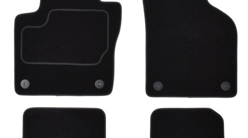 Covorase auto (set, velur, 4 bucati, culoare negru) VW BEETLE intre 2011-2019