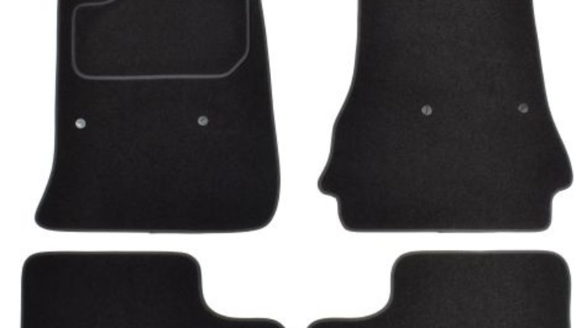 Covorase auto (set, velur, 4 bucati, culoare negru) BMW Seria 3 (E36) intre 1991-1999
