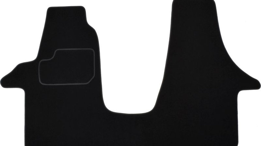 Covorase auto (set, velur, culoare negru) VW TRANSPORTER V intre 2003-2015