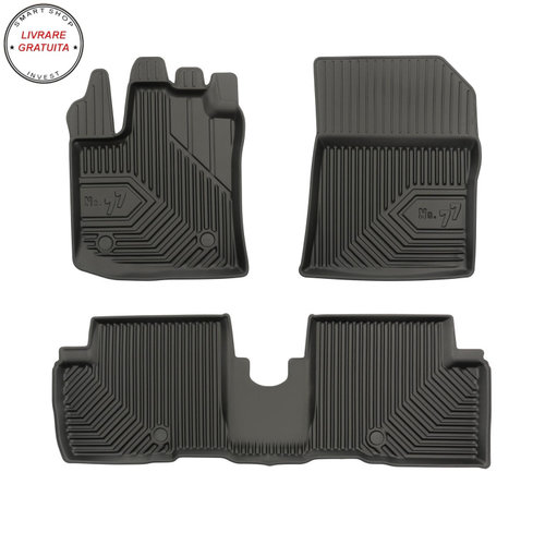 Covorase auto tip tavita Dacia Lodgy fabricatie 07.2012 - prezent, caroserie combi #1