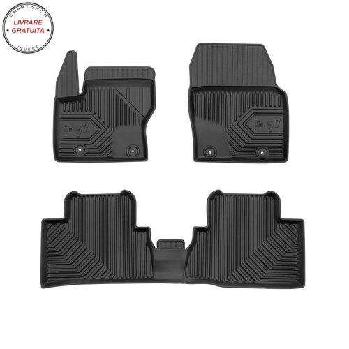 Covorase auto tip tavita Ford C-Max Grand II fabricatie 11.2010 - 06.2019, caroserie van #1- livrare...