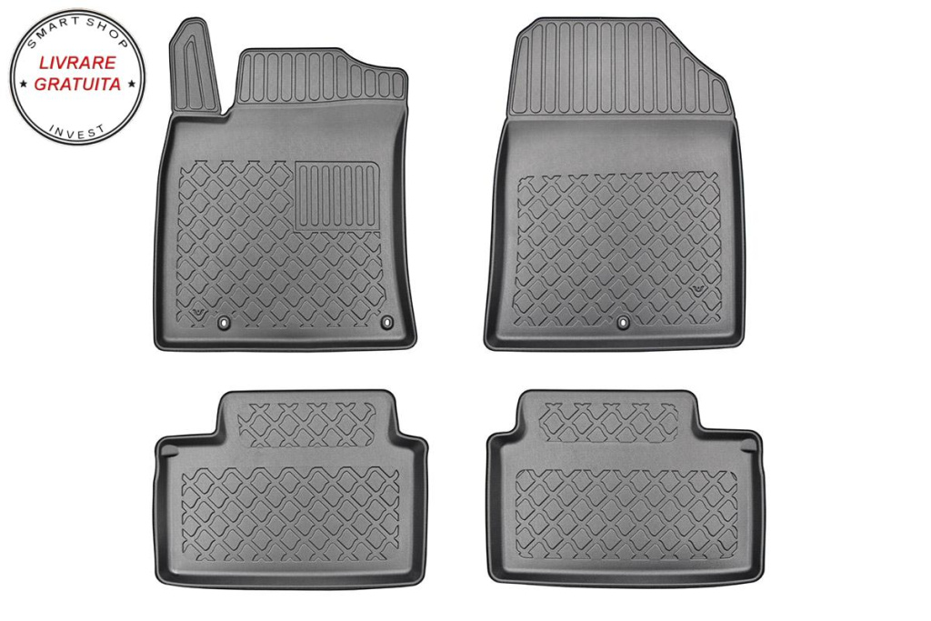 Covorase auto tip tavita Hyundai I30 III fabricatie 02.2017 - prezent, caroserie hatchback, nu corespunde pentru PHEV #1- livrare gratuita