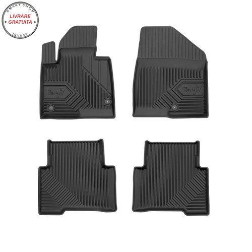 Covorase auto tip tavita Hyundai Santa Fe III fabricatie 09.2012 - 07.2018, caroserie suv #1- livrar...