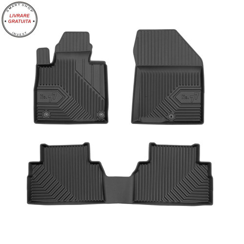 Covorase auto tip tavita Hyundai Santa Fe IV fabricatie 08.2018 - 2020, caroserie suv #1- livrare gr...