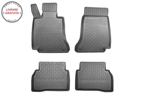 Covorase auto tip tavita Mercedes C-Class W205 fabricatie 03.2014 - 11.2020, caroserie sedan #3- liv...