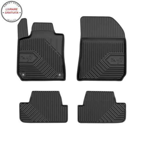 Covorase auto tip tavita Peugeot 308 II fabricatie 08.2013 - 11.2021, caroserie hatchback #1- livrar...