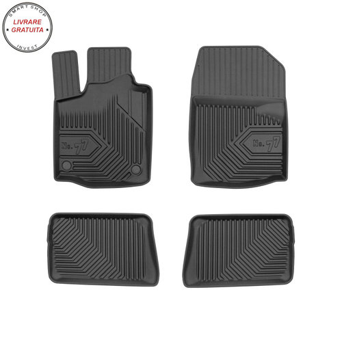 Covorase auto tip tavita Renault Twingo II fabricatie 06.2007 - 07.2014, caroserie hatchback #1- liv...
