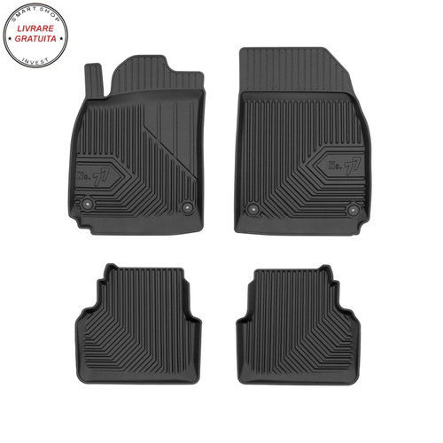 Covorase auto tip tavita Saab 9-3 II fabricatie 2002 - 05.2014, caroserie sedan #1- livrare gratuita