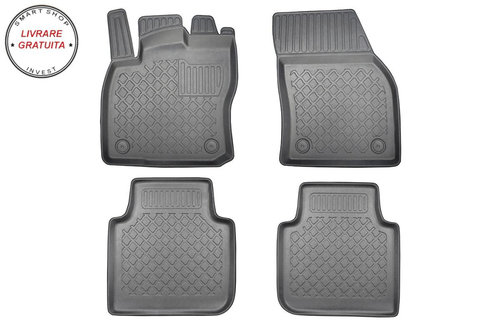 Covorase auto tip tavita Seat Tarraco fabricatie 10.2018 - prezent, caroserie suv, 5-7 locuri, fara ...