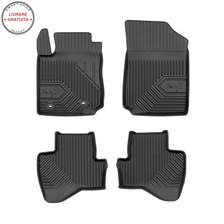 Covorase auto tip tavita Toyota Aygo II fabricatie 07.2014 - prezent, caroserie hatchback #1- livrare gratuita