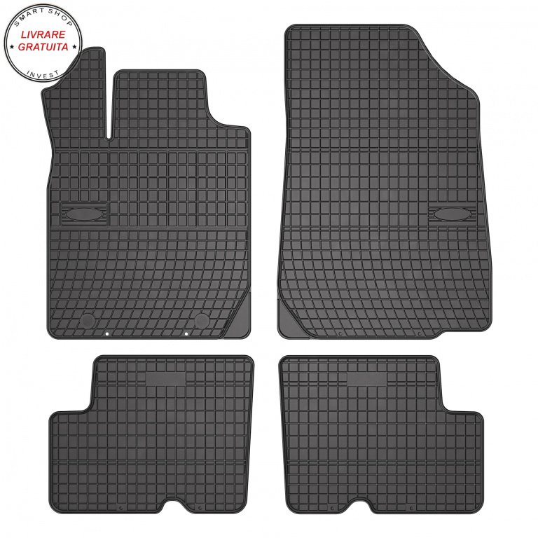 COVORASE CAUCIUC DACIA LOGAN/ DUSTER/ SANDERO 2005 - 2014 SEDAN/ SUV 5D/ HATCHBACK 5D/ COMBI 0331