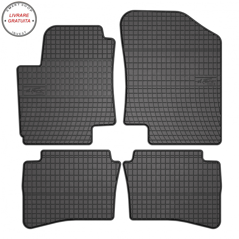 COVORASE CAUCIUC HYUNDAI i20 2008 - 2015 HATCHBACK 3D/ HATCHBACK 5D 0424- livrare gratuita