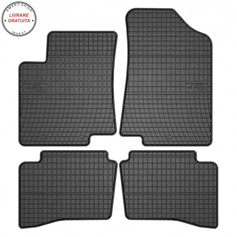 COVORASE CAUCIUC HYUNDAI/ KIA ACCENT/ RIO(2008 - 2013) 2011 - HATCHBACK 5D/ SEDAN 0427- livrare gratuita