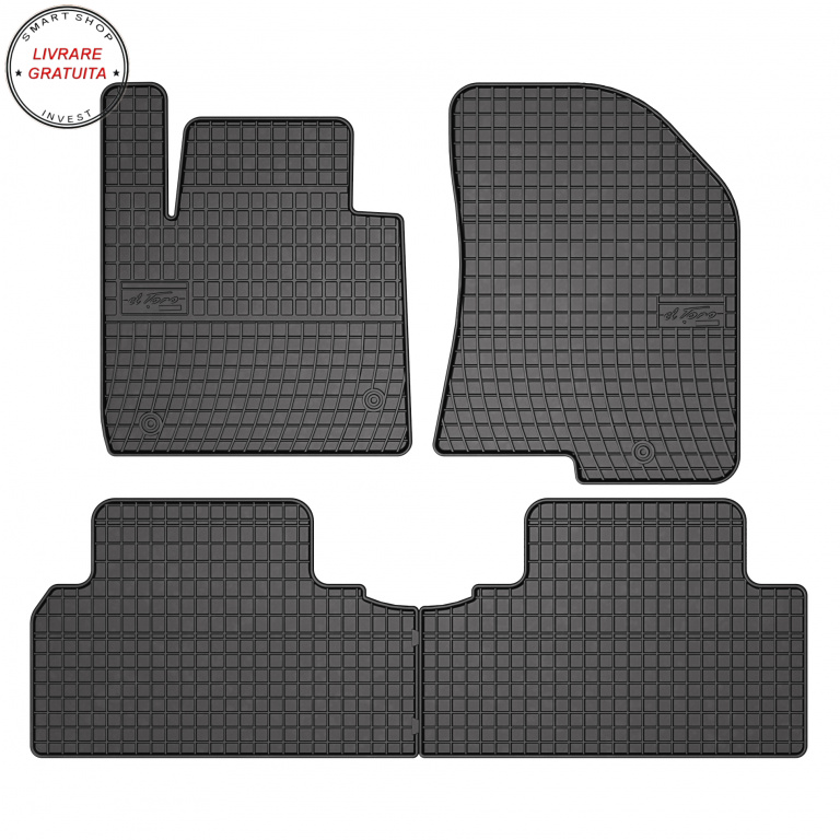 COVORASE CAUCIUC KIA CARENS 2013 - MONOVOLUM 5D 0435- livrare gratuita
