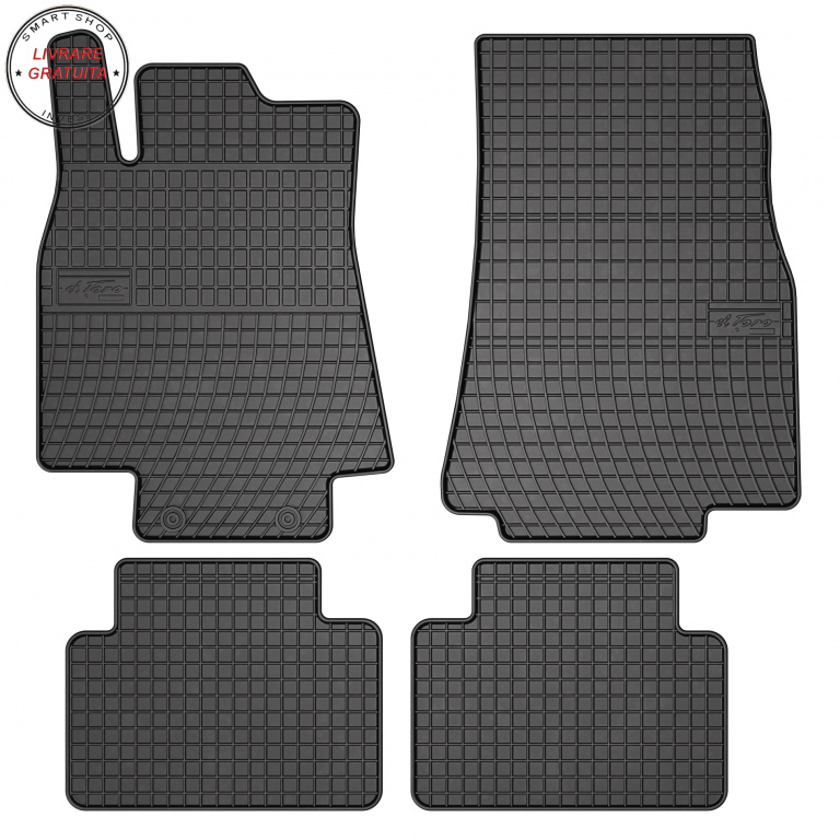 COVORASE CAUCIUC MERCEDES A CLASS W169 2004 - 2012 HATCHBACK 3D/ HATCHBACK 5D