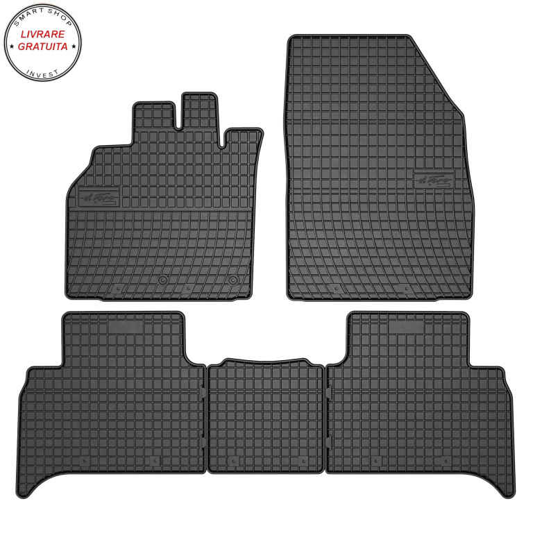 COVORASE CAUCIUC RENAULT SCENIC(03 - )/ GRAND SCENIC(09 - 16) 2003 - 2009 MONOVOLUM 5D 0754- livrare gratuita