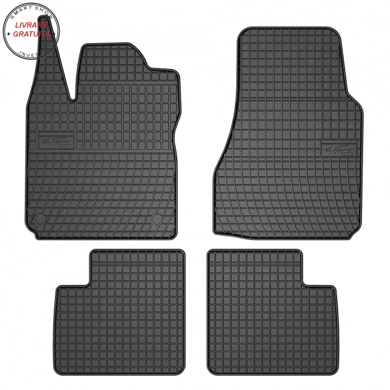 COVORASE CAUCIUC RENAULT TWINGO 2007 - 2014 HATCHBACK 3D- livrare gratuita