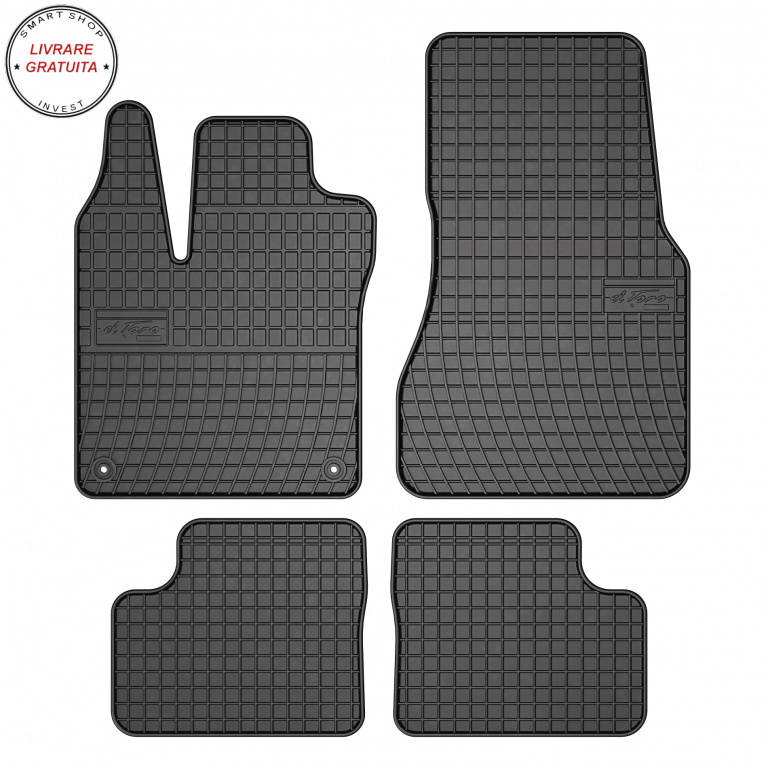 COVORASE CAUCIUC Renault TWINGO III 2014-PREZENT/SMART FORFOUR II 2014-2020 - livrare gratuita