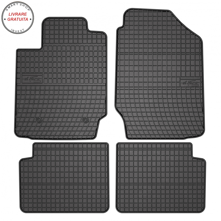 COVORASE CAUCIUC TOYOTA COROLLA E12 2002 - 2007 SEDAN/ HATCHBACK 5D 0801- livrare gratuita