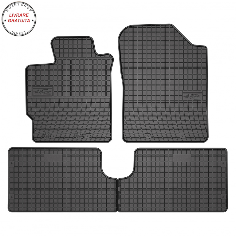 COVORASE CAUCIUC TOYOTA YARIS 2011 - HATCHBACK 3D/ HATCHBACK 5D 0808- livrare gratuita