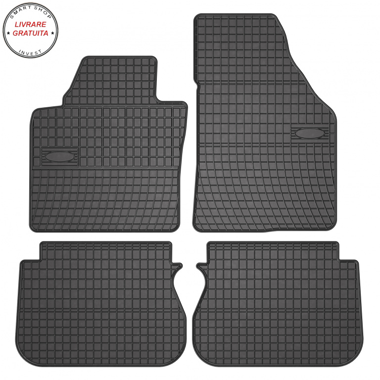 COVORASE CAUCIUC VOLKSWAGEN CADDY 5 LOCURI 2004 - MONOVOLUM 2D/ AUTOUTILITARA 2D 0391- livrare gratuita