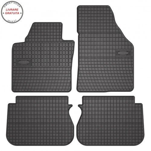 COVORASE CAUCIUC VOLKSWAGEN CADDY 5 LOCURI 2004 - MONOVOLUM 2D/ AUTOUTILITARA 2D 0391- livrare gratu...
