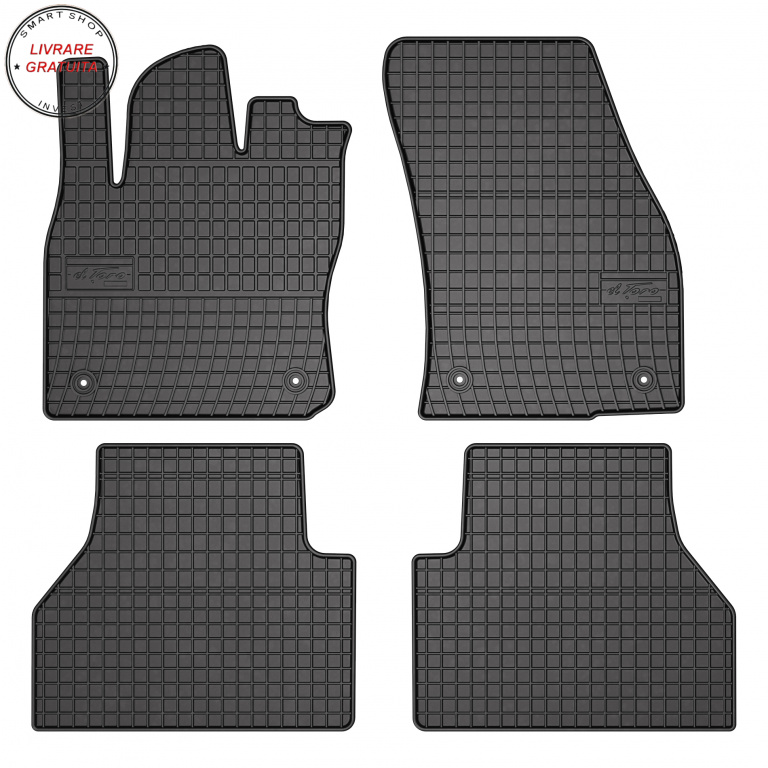 COVORASE CAUCIUC VOLKSWAGEN CADDY IV 2020-PREZENT