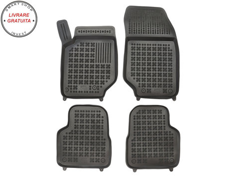 Covorase interior cauciuc tip tava negru Citroen C4 III all models except electric version 2020 - 4-...