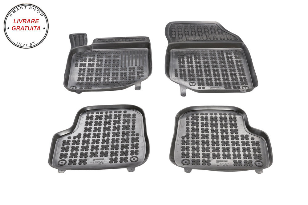 Covorase interior cauciuc tip tava negru DS3 CROSSBACK 2019 - 4-Piese