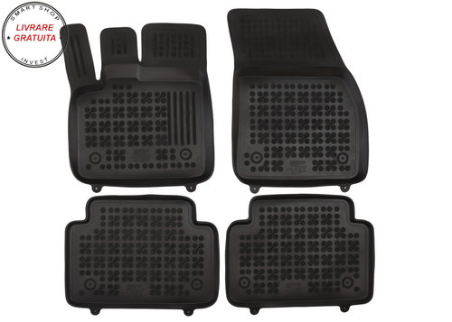 Covorase interior cauciuc tip tava negru Land Rover Range Rover EVOQUE II 2018 - 4-Piese